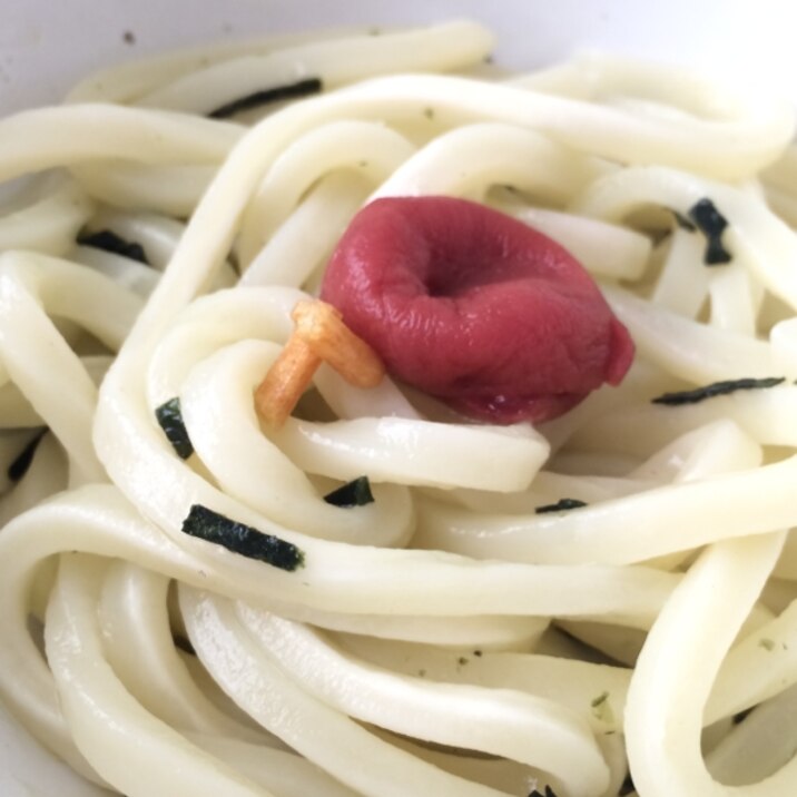 さっぱり 簡単 1人ランチうどん♡